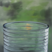 <h4>Glas II • 100 cm x 100 cm • 2007</h4>