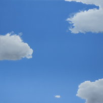 <h4>Wolken VII • 100 cm x 100 cm • 2008</h4>