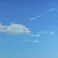 <h4>Wolken XI • 80 cm x 80 cm • 2008</h4>