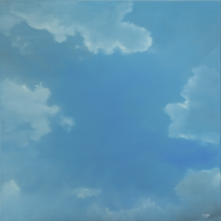 <h4>Wolken XII • 80 cm x 80 cm • 2008</h4>