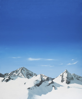 <h4>Alpen III • 100 cm x 120 cm • 2009</h4>