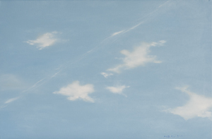 <h4>Wolkenstudie I • 60 cm x 40 cm • 2014</h4>
