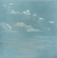 <h4>Wolkenstudie III • 40 cm x 40 cm • 2014</h4>